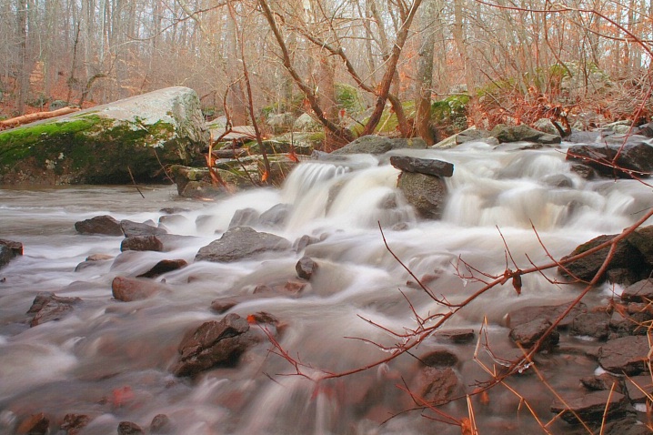 Along the Unami Creek