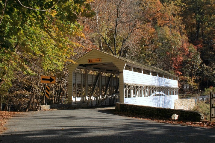Covered Bridge at Valley Forge, PA