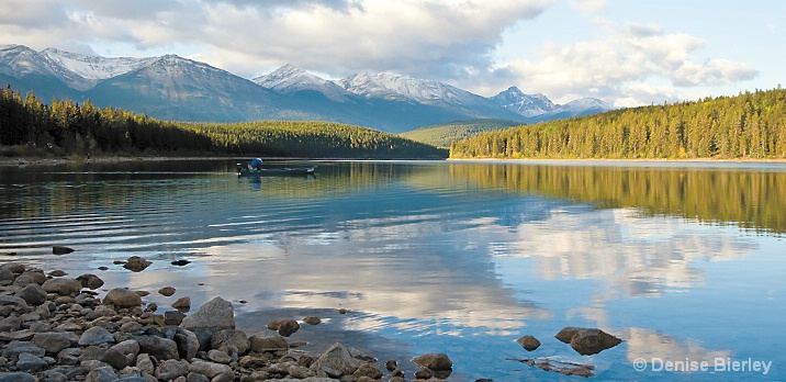 Fishing in Beverly Lake, Jasper - ID: 5424236 © Denise Bierley