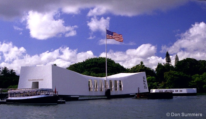 USS Arizona Memorial, Pearl Harbor, HI 2006 - ID: 5424476 © Donald J. Comfort