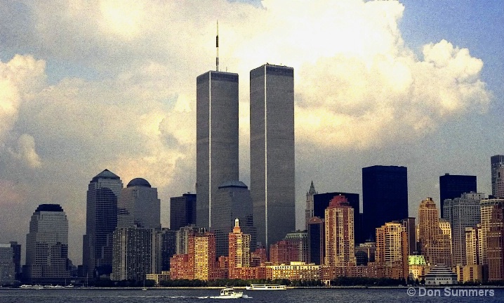 World Trade Center and Battery, NY 1997 - ID: 5424496 © Donald J. Comfort