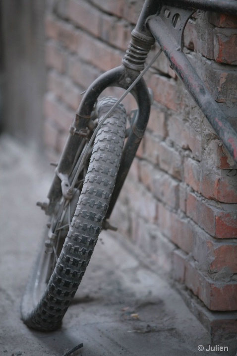 Lost bike within the hutongs