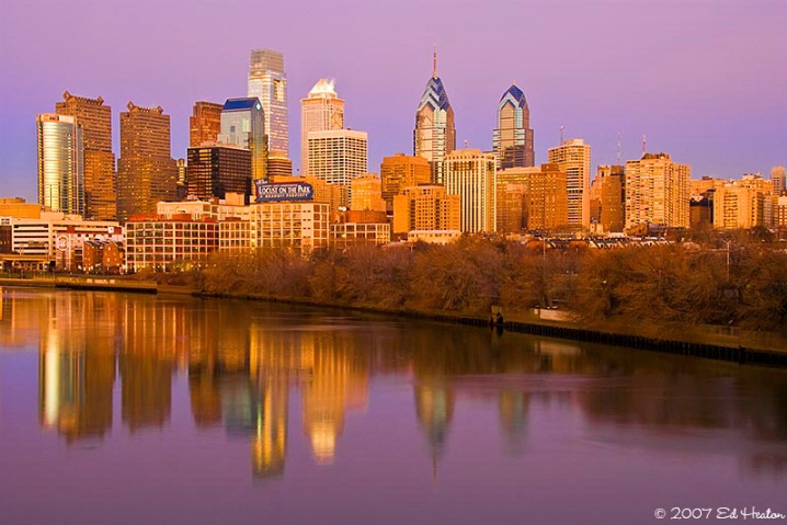 Philadelphia Skyline - Twilight