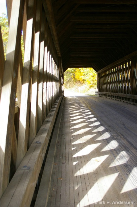 Inside the Covered Bridge