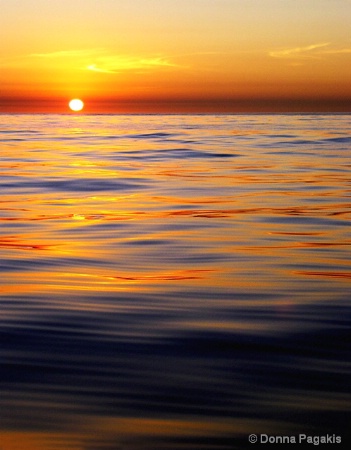 Calm Ocean Sunset