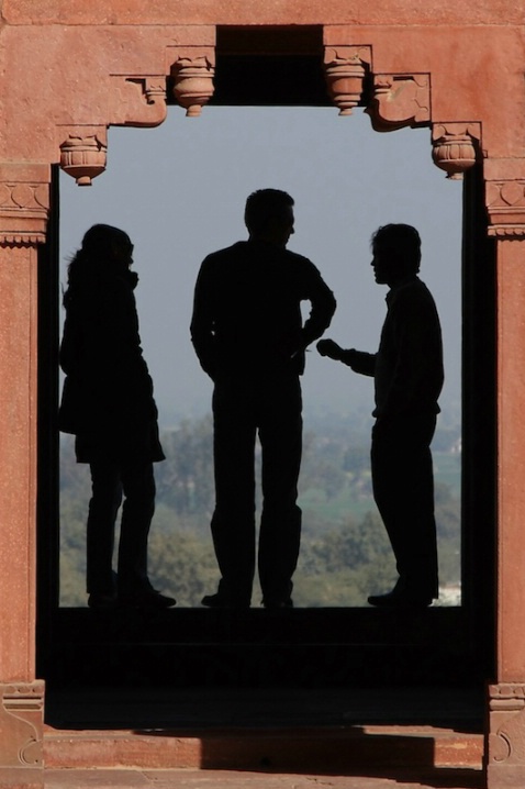 Looking Out, Fatphur Sikri Palace, Agra