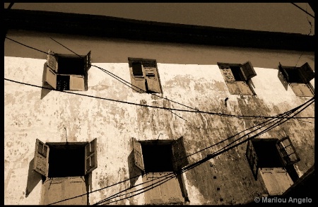 Zanzibar House-Sepia