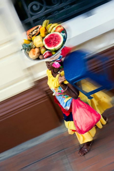 Fruit Vendor Columbia , South America