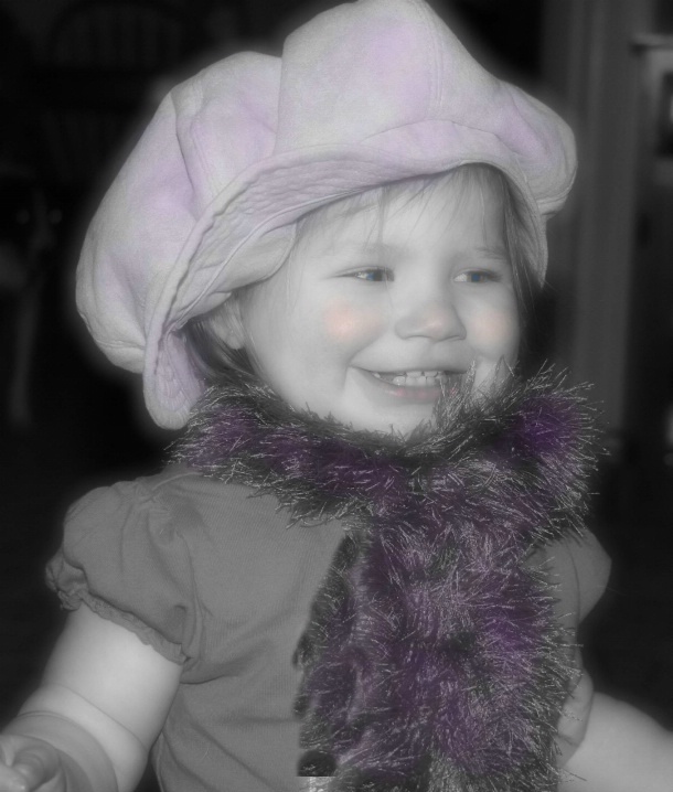 Paige in Purple