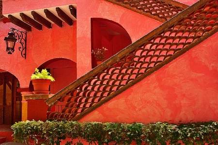 Pink Stairs