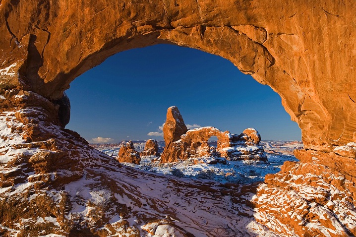 Turret Arch through North Window