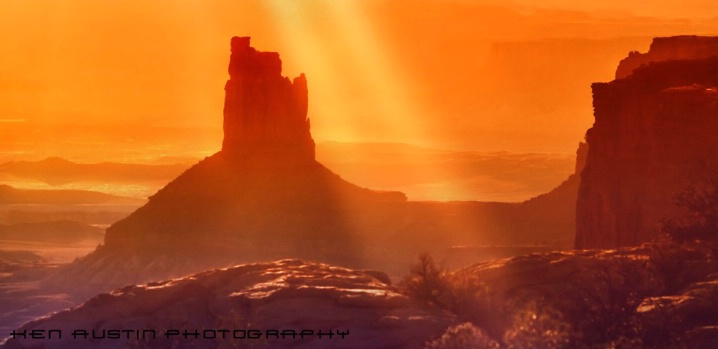 ~ Canyonland Golden Sunset ~
