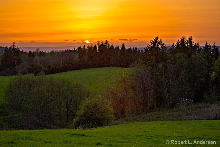 Corbett View Sunset