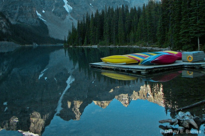  Moraine Lake, Banff National Park-Canada - ID: 5654471 © Denny E. Barnes