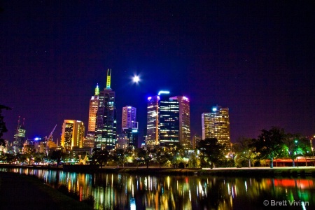 Melbourne and Yarra River
