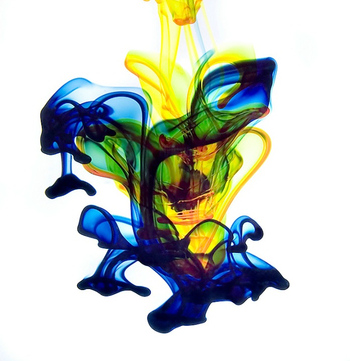 Liquid Color Sculpture