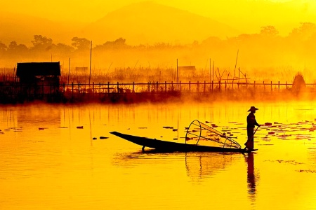 Lonely Fisherman