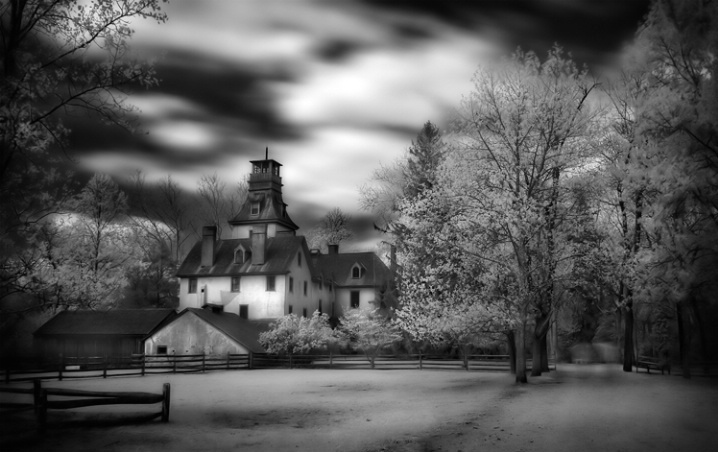 Another Infrared of Batsto Mansion