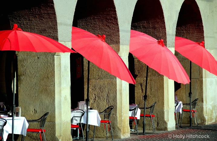 RED UMBRELLAS