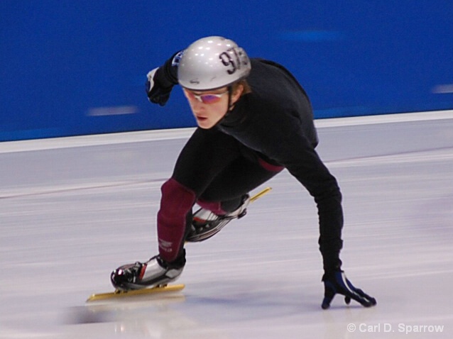 Speed would be at 47sec/500m for this skater