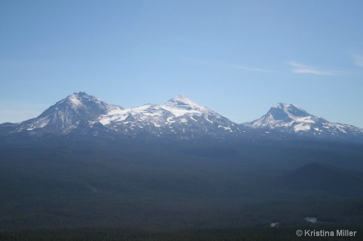 The Three Sisters (North, Middle and South Sister)