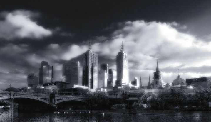 The city of Melbourne