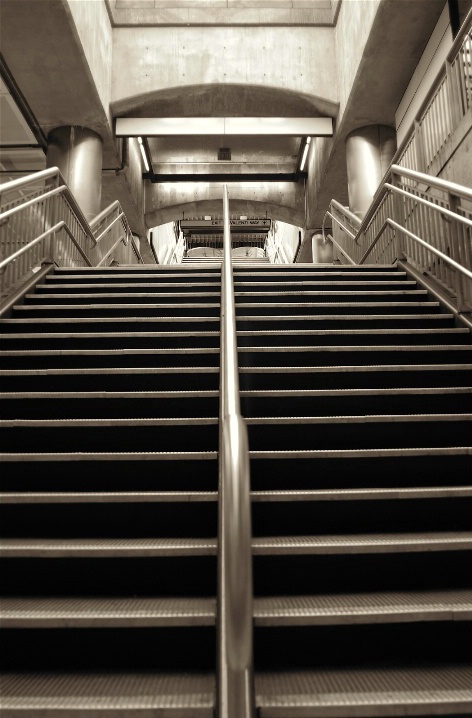 North Station stairs - Boston
