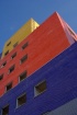 Colored building