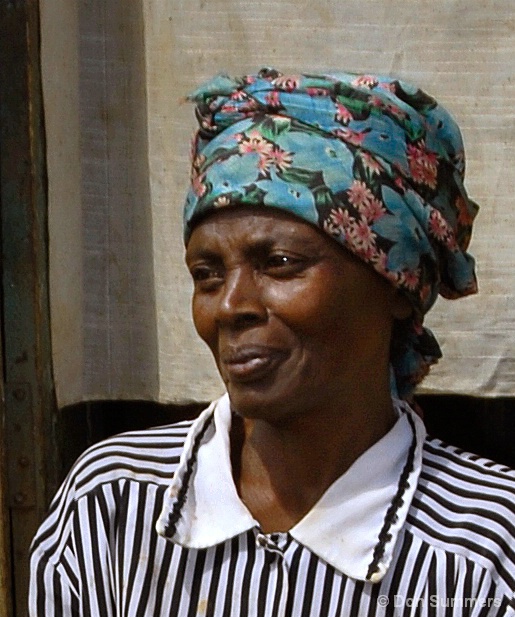 Loving Grandmother, Butare, Rwanda 2007