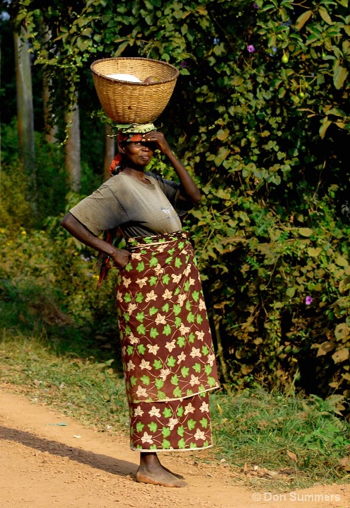 Coming From The Market, Butare, Rwanda 2007 - ID: 5852331 © Donald J. Comfort