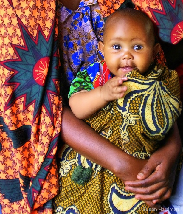 Happy Tanzanian baby