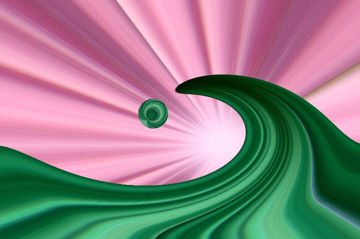 Emerald Wave with Drop