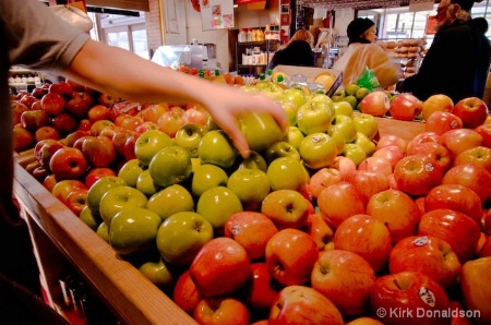 Apple Grabber inside Kerrytown