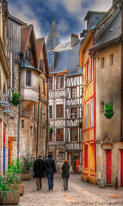 Walking into the past - Vieux Rouen - France