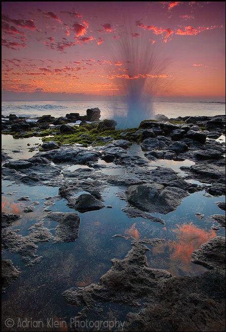 Sunset Fountain