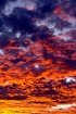 Sky Fire Abstract