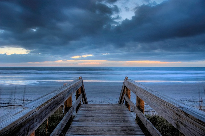 Jacksonville Beach, Florida - Weather at Dawn