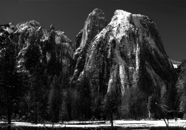 Mountain Ridge at Yosemite