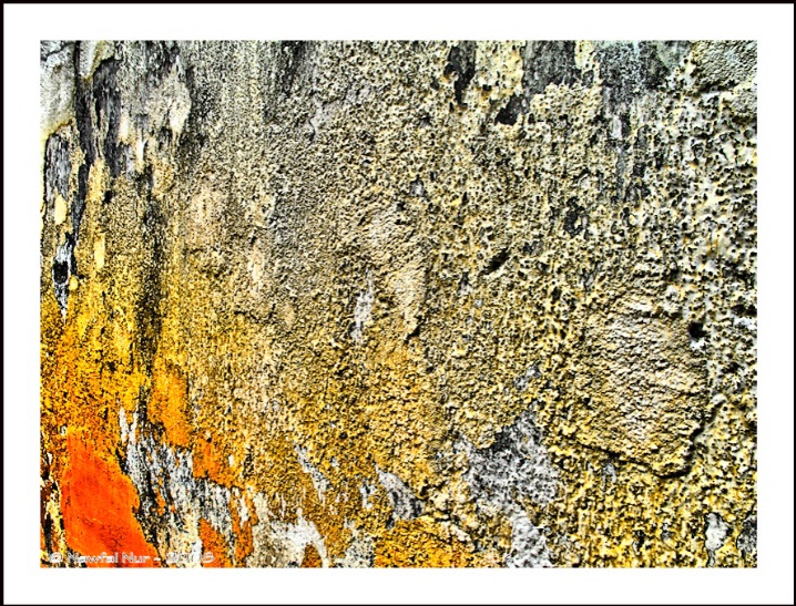 Colored Wall Abstraction, v.1