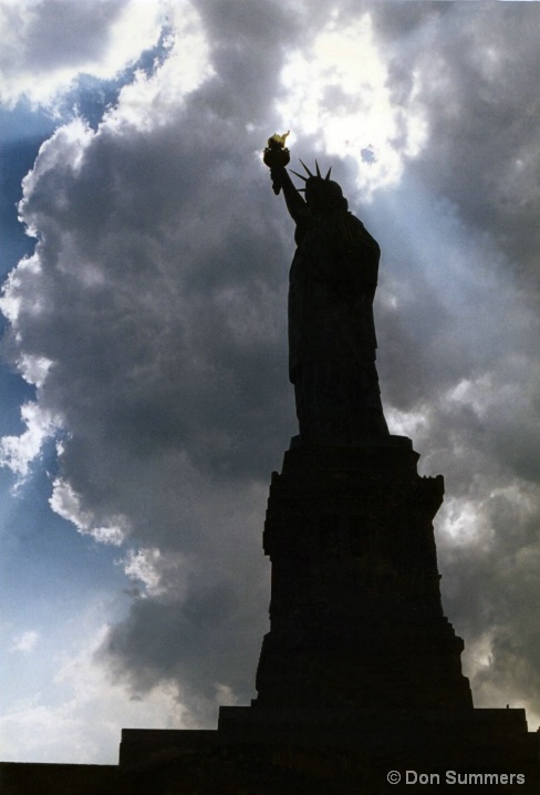 Statue of Liberty, Ellis Island, NY 1997 - ID: 6034951 © Donald J. Comfort