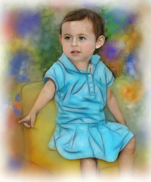 Abby's Painted Portrait - ID: 6037256 © Mike D. Perez