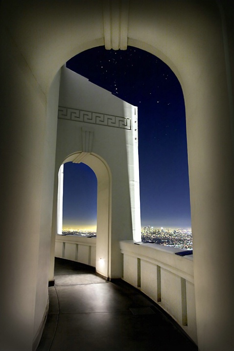 Arches of the Griffith Park Observatory