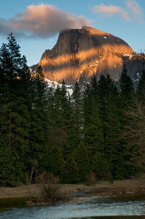 Half Dome Sunset