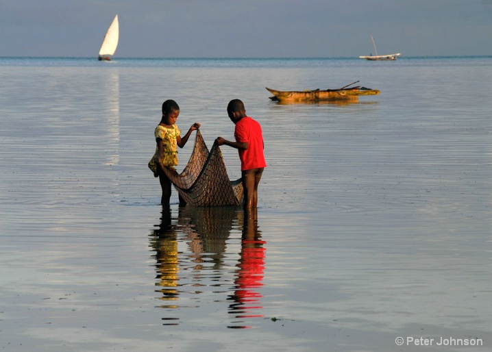 Fishing For Breakfast - Tanzania - ID: 6106807 © Peter Johnson