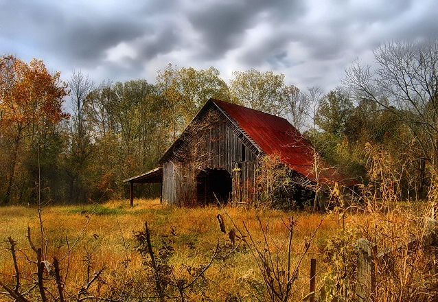 Autumn Barn