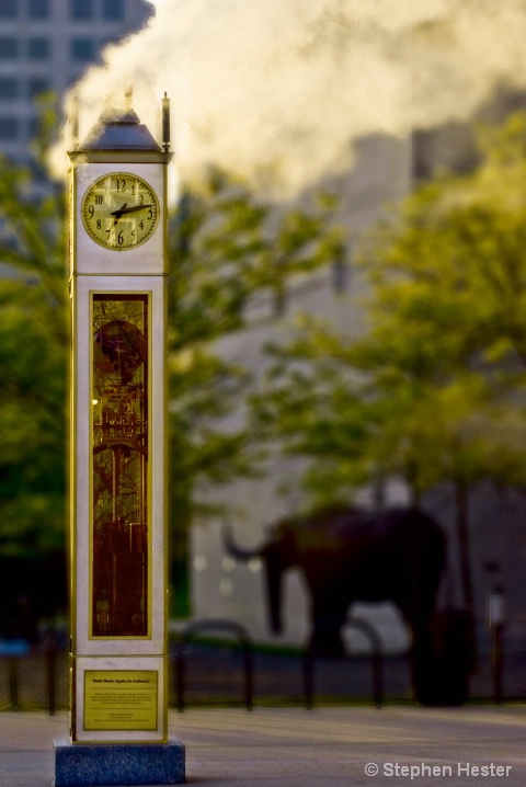 Steam Clock