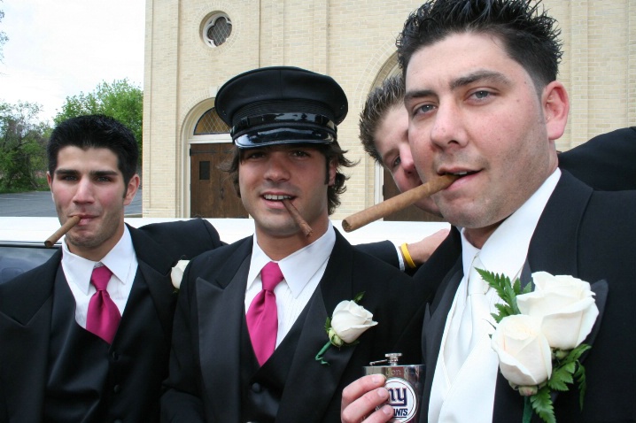 Groom and his groomsmen.