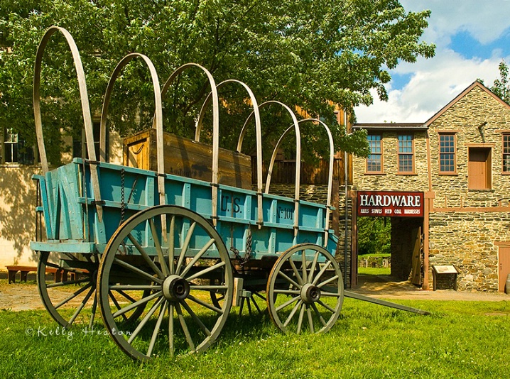 Wagon and Hardware Building