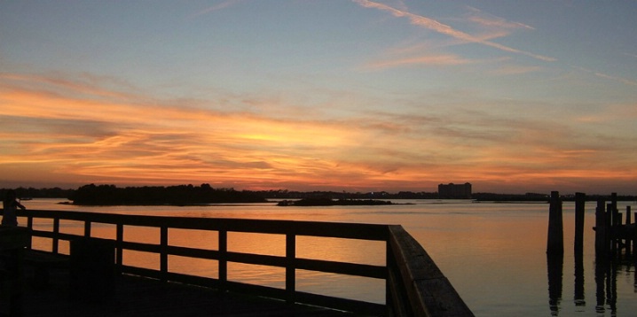 Sunset on the Intercoastal Waterway