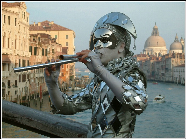 Silver Arlequine - Venice